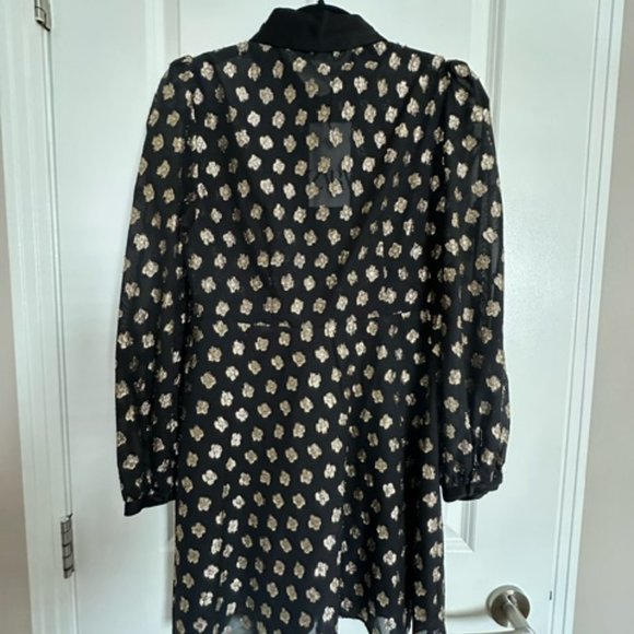 Zara Black Mini Dress - Picture 2 of 3